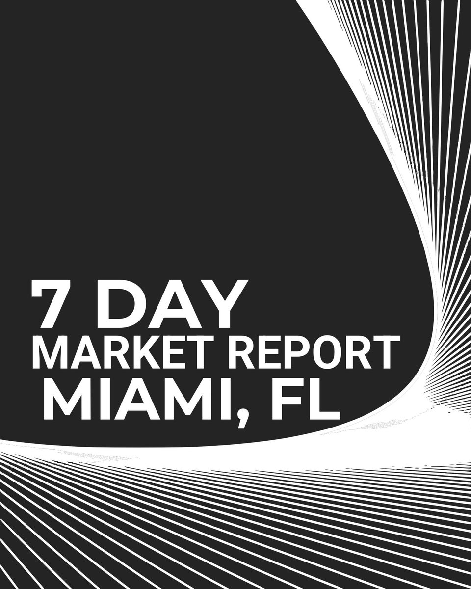damoncohen's tweet image. "Want a fresh home idea? Check out Miami condos! 🏢✨

- 4,967 available
- Average price: $525K
- Many have price cuts!
- $542/sq. ft.

Perfect for smart buyers! Let's talk if you're ready to dive into real estate. #MiamiRealEstate #CondoLiving"