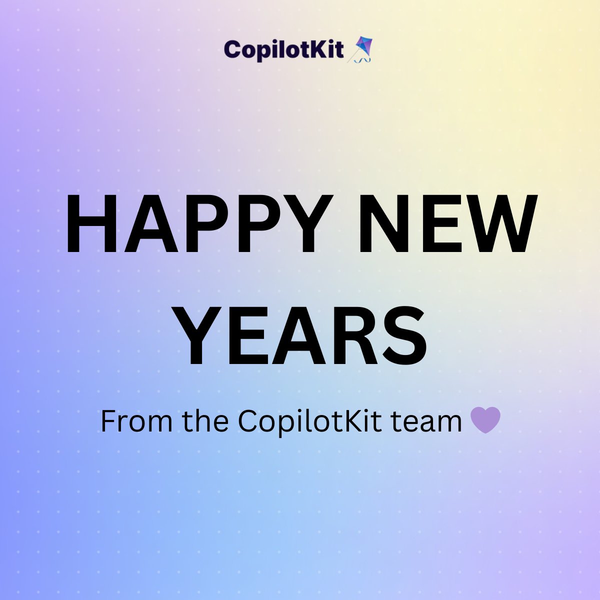 CopilotKit new year graphic
