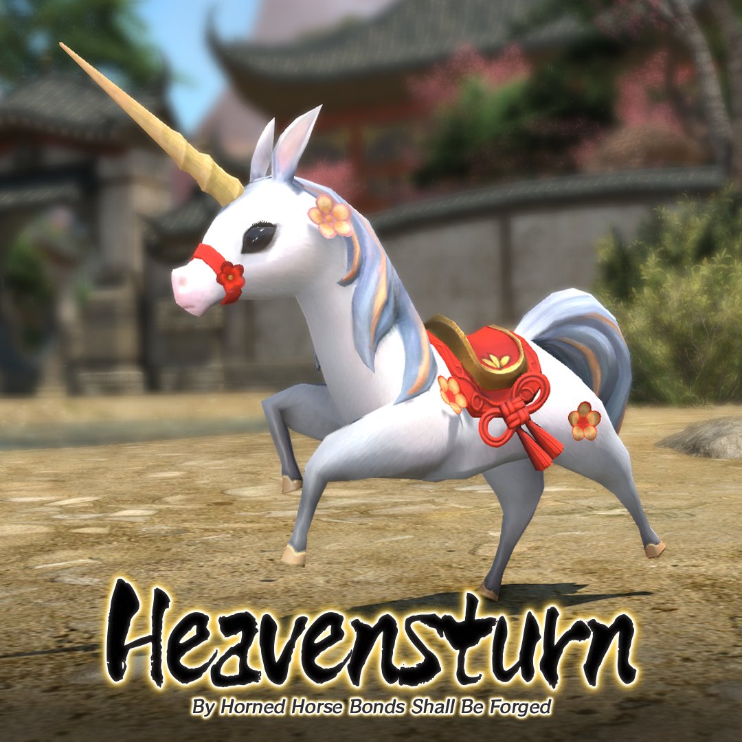 Stop horsing around, 2026 is upon us! 🐴

Participate in the Heavensturn seasonal event through January 15! 📅 sqex.to/wBqJ7
