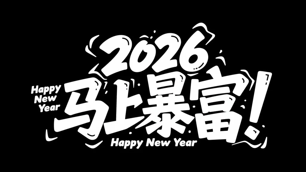 WY_mask's tweet image. 兄弟们，2026新年快乐！

这一年经历了，错过了太多的机会，希望2026大家都统统暴富

其他的屁话就不多说了，直接点赞，留言给大家抽150u，三位

另外支付宝口令红包：无颜祝大家新年快乐