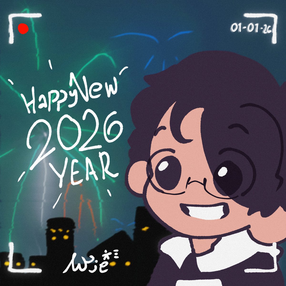 ITZZ 2026!!!!
HAPPY NEW YEAR FELLAS!!!!! 🎊🎉 
#HappyNewYear2026 #ThankYou #HappyNewYear