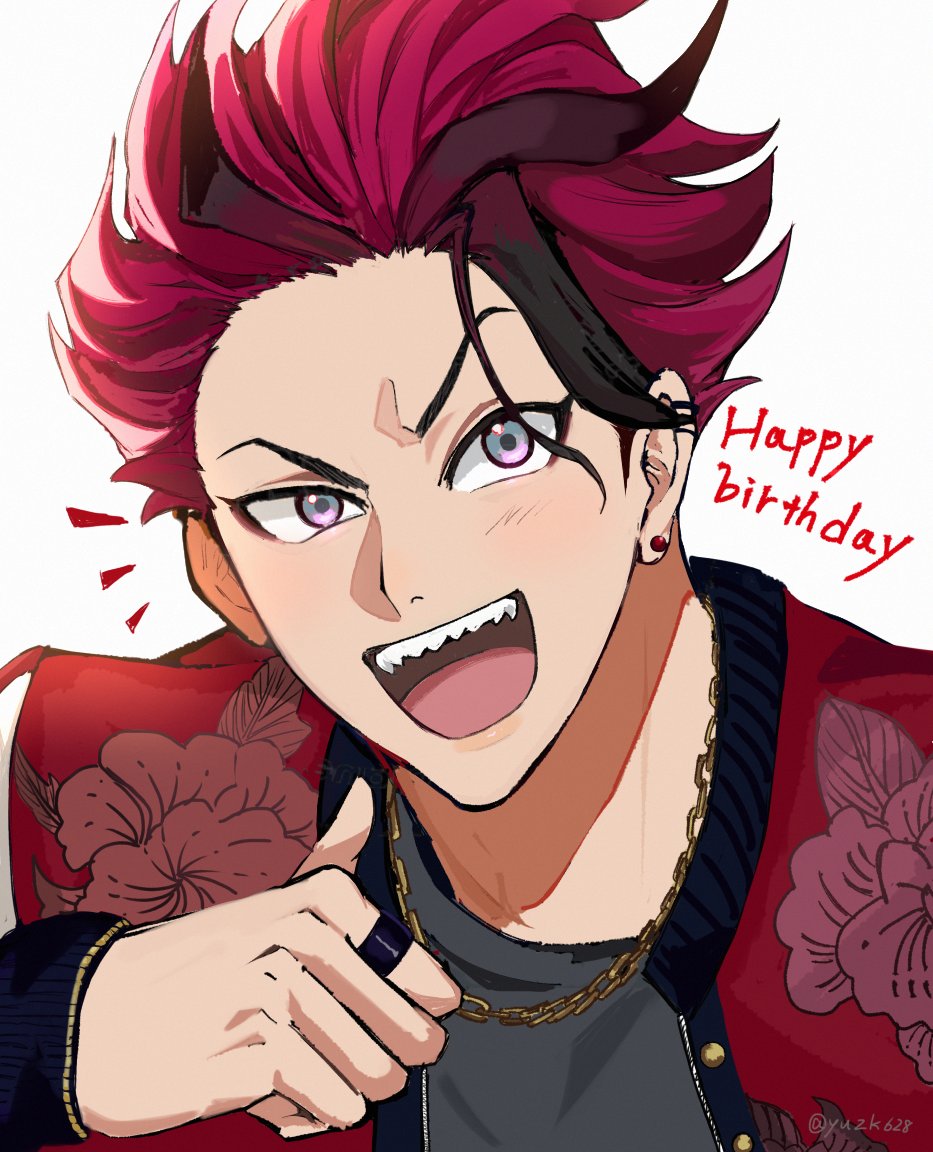 yuzk628's tweet photo. 明けましておめでとうございます！今年もよろしくお願いします！そして狂介誕生日おめでとう!!

#荒鬼狂介Bday https://t.co/Ie6akpWBPZ