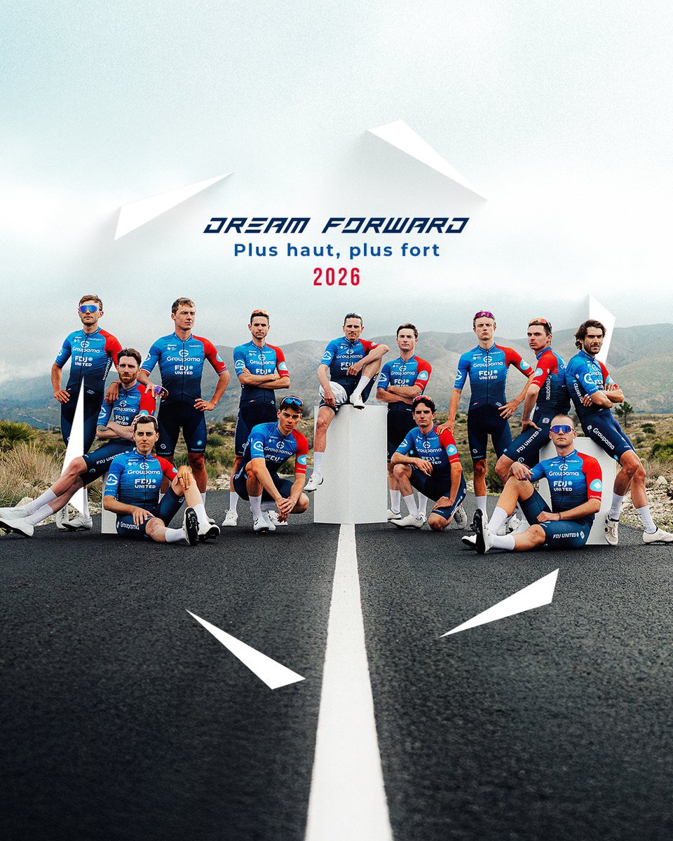 Équipe Cycliste Groupama-FDJ United tweet media