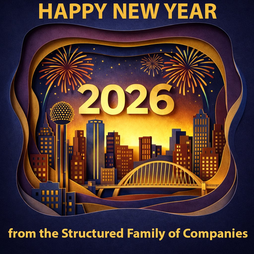 structroofing's tweet photo. As the year comes to a close, we want to thank our clients, partners, and community for another great year. Your trust and support mean everything to us.

Wishing you a safe, joyful New Year and a strong start to 2026. We look forward to working with you in the year ahead. https://t.co/Ndpy3hMHsz
