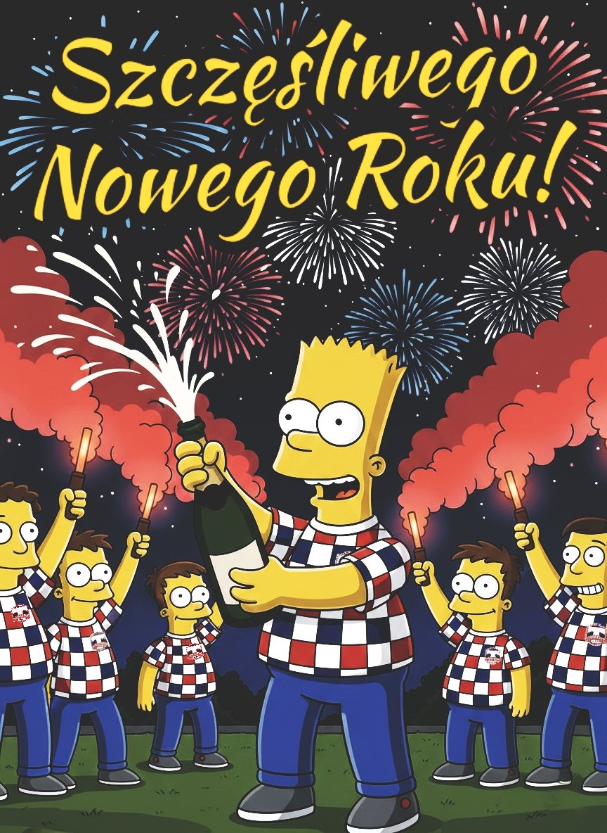 Wejścia na pełnej w Nowy rok, z sercami pełnymi wiary, że to właśnie ten rok! Żeby obfitował w dobre wieści, piękne chwile i nie przynosił żadnych zawodów.
Tego sobie i Wam życzymy!

Do siego Szlachta!