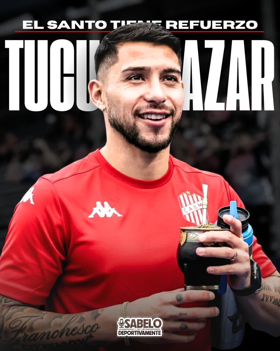 #sanmartíntuc || ¡LLEGAN LOS REFUERZOS! ✅

🔴⚪️ Víctor “Tucu” Salazar va a ser jugador de San Martín. 

⏪ El jugador finalizó su vínculo con Olimpia de Paraguay y llegará a Tucumán para ser jugador del club del cual es reconocido hincha.