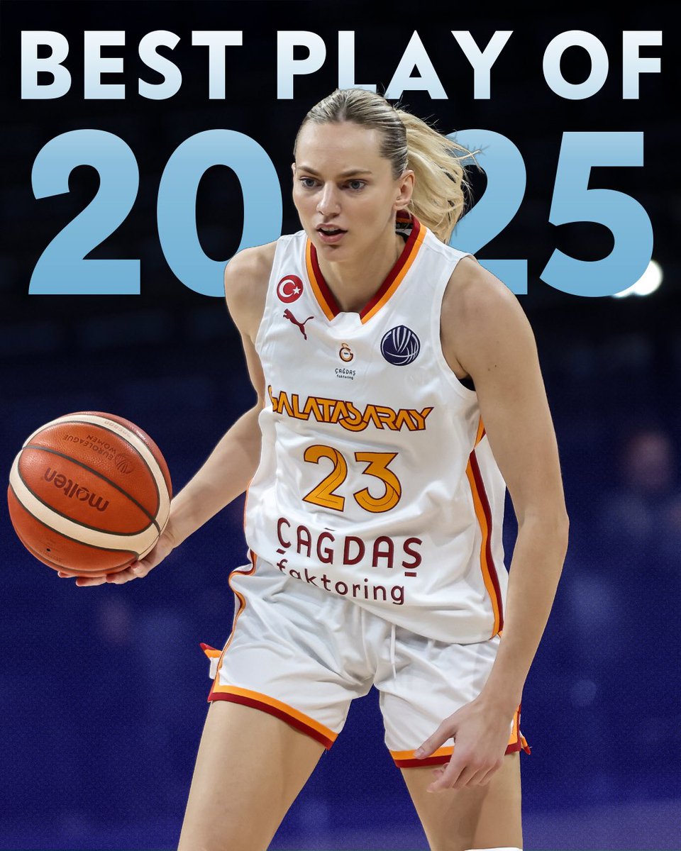 EuroLeagueWomen's tweet photo. The Art of the Nutmeg 🖼🥜
The Artist: @MarineJ5 👩‍🎨

Thanks to your votes, this masterpiece has been crowned the #EuroLeagueWomen Best Play of 2025 🎨 https://t.co/SIXuwPzK8w
