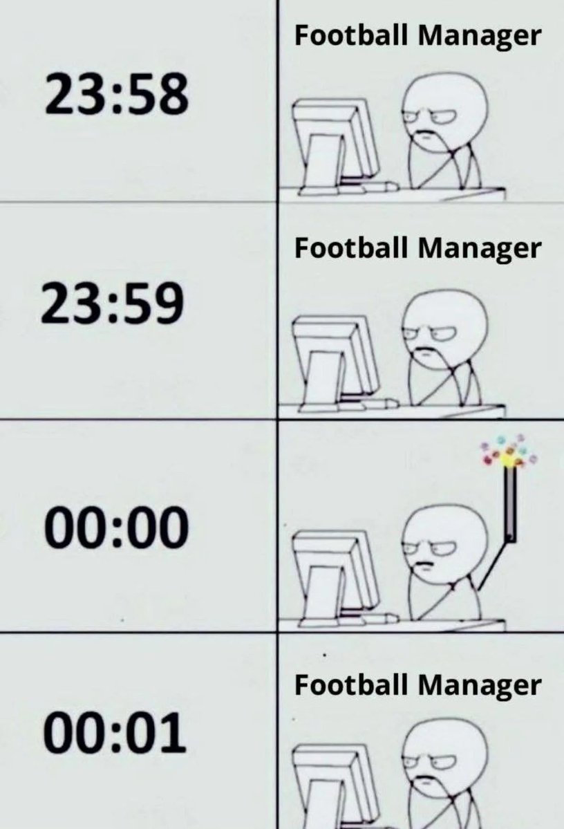 New Year’s Eve for Football Manager players