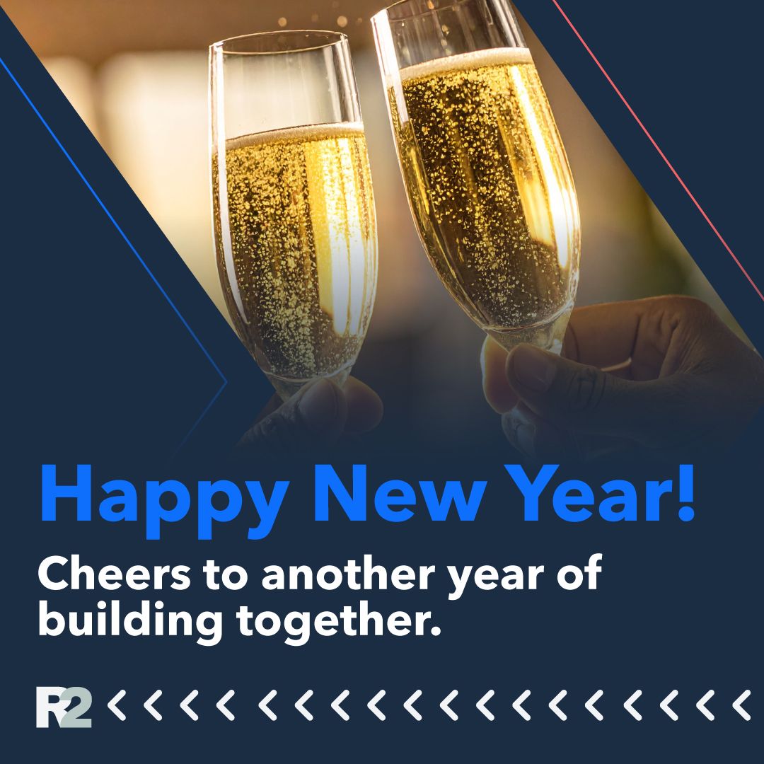 New year. New opportunities to engineer better outcomes.

After 18 years, our focus stays the same: stay curious, stay accountable, deliver results without surprises.

Here’s to smoother systems, smarter solutions, and more capacity in 2026.

#ExperienceR2 #BetterIsTheBaseline