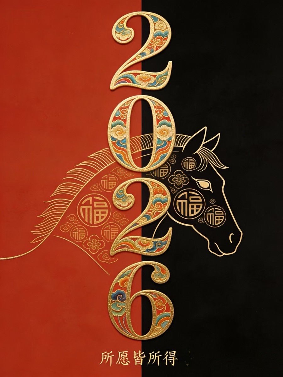 HkMichael888's tweet photo. Happy New Year[烟花]
2026年，馬到成功，所愿皆所得[發] https://t.co/5vzo5QRj2t
