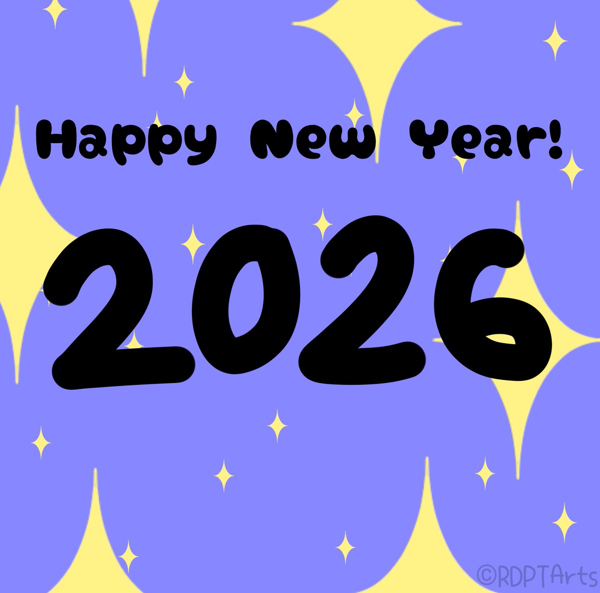 RDPTArts's tweet photo. Have a wonderfully Happy New Year, everyone! I hope you all have an amazing day! 🎆🎆🎆🎆🎆

#NewYear #2026NewYear #NewYearGreetings https://t.co/rUxobkURoB