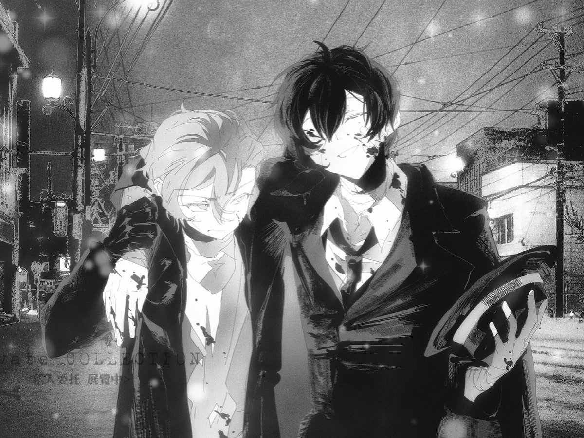 Narcissus_Curse's tweet image. Happy new year～🖤#太中