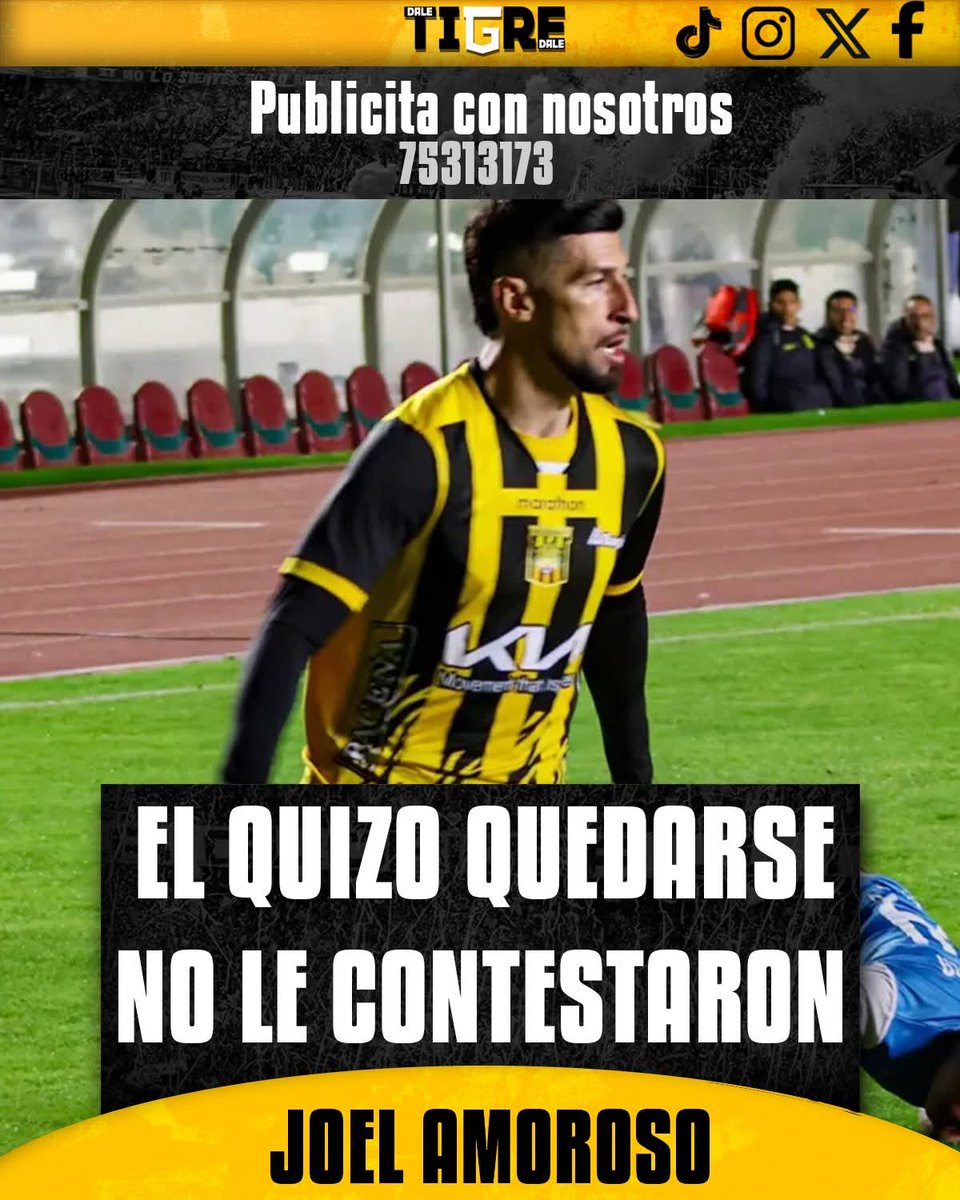 Joel Amoroso esta al borde de cerrar con Always Ready. Sin embargo el jugador argentino, tenia todo dispuesto para quedarse en The Strongest. Tomó la desición de irse, ya que el presidente del club, no le contesta las llamadas a su representante para negociar.