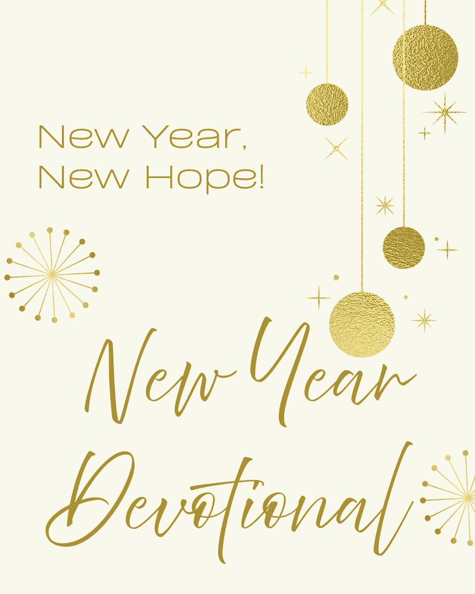 A new year brings fresh hope — but real hope doesn’t come from resolutions alone. ⭐ 

Lasting hope isn’t built on human promises, but on God’s unshakable covenant. Through Christ, we enter the year not striving to earn favor, but standing firmly in grace.
nmfam.org/devos