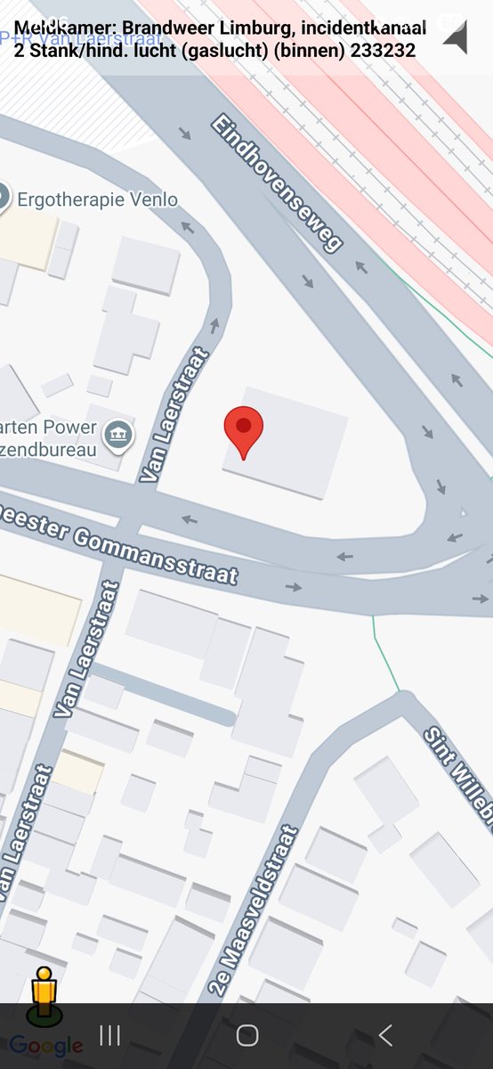 Gaslucht ontdekt in Venlo