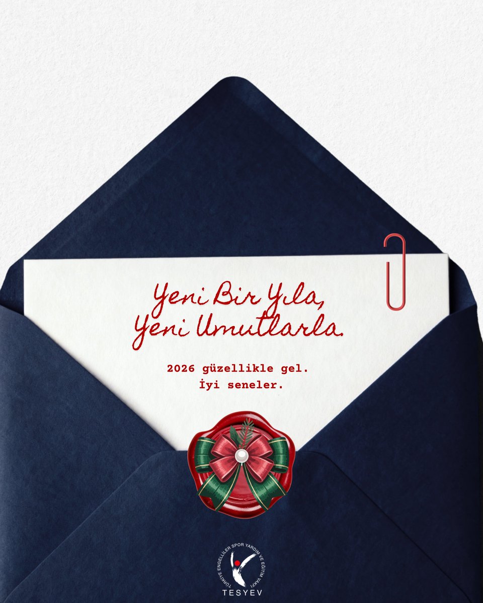 tesyev's tweet image. Yeni bir yıla girerken dileğimiz aynı:
Daha eşit, daha kapsayıcı, daha engelsiz bir dünya.

2026’da da dayanışmayı büyüten, umudu çoğaltan her adımda birlikte olacağız.

İyi ki varsınız, iyi ki birlikteyiz.
Yeni yılınız kutlu olsun. ✨