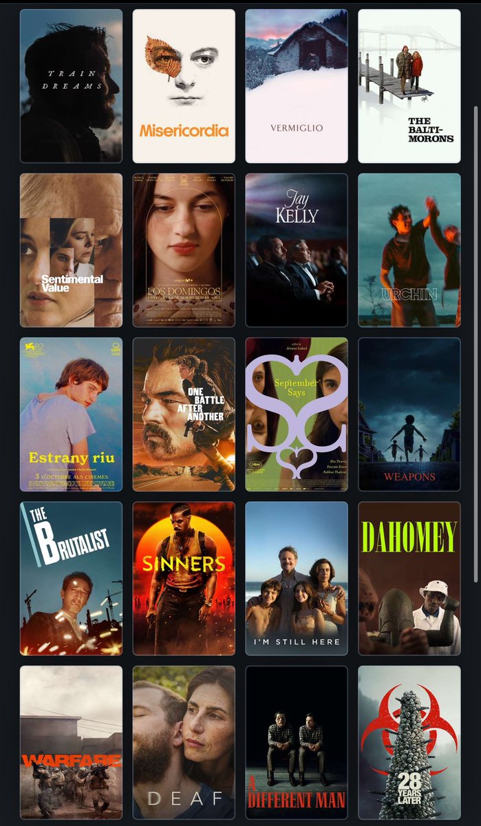 lauragarded's tweet photo. les 20 pelis que més m’han agradat aquest any https://t.co/I4EimqQPA7