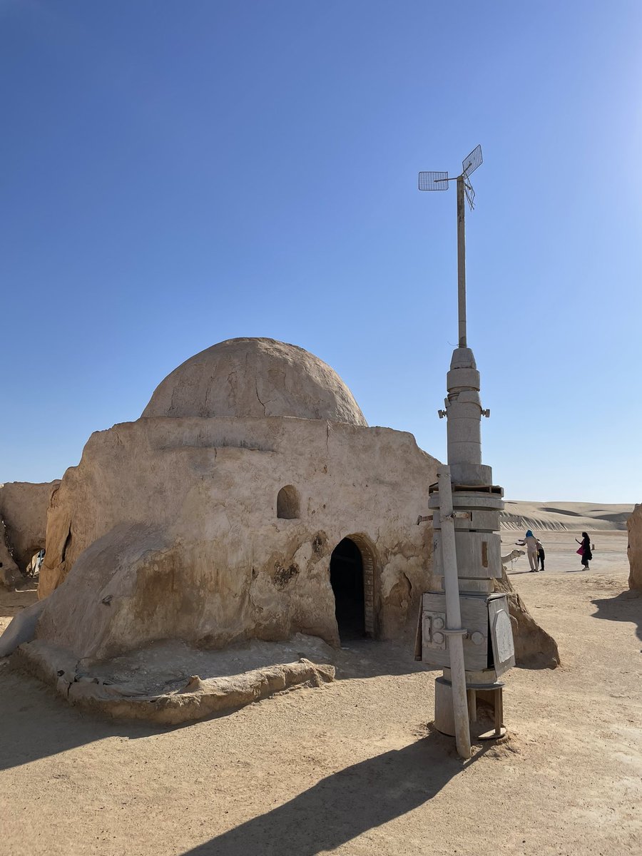 Looking back over 2025. Not the best year I’ve had TBH. Trying to focus on the positives, visiting an old set of Tatooine from Star Wars in the Sarah Desert was a highlight. #nerd