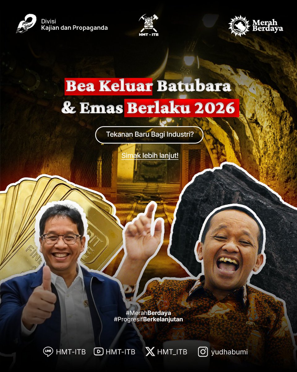 [Bea Keluar Batubara &amp; Emas Berlaku 2026 : Tekanan Baru Bagi Industri?]