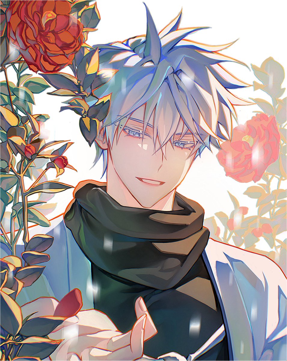 #呪術廻戦    #GojoSatoru 
Happy new year
今年もよろしくお願いいたします 🩵