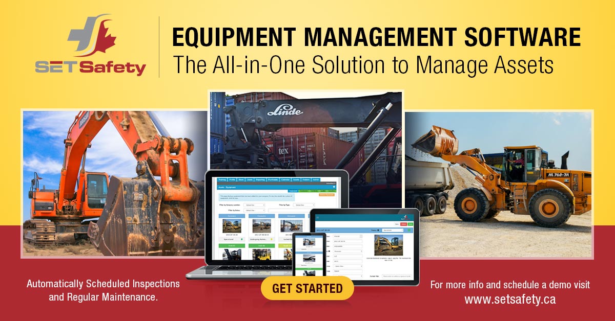Keep your equipment running with the help of innovative preventive maintenance software and automatically scheduled inspections. Explore SET Safety’s Equipment Management Software today: bit.ly/4afz2z8 

#EquipmentManagement #SETSafety #SafetyManagement