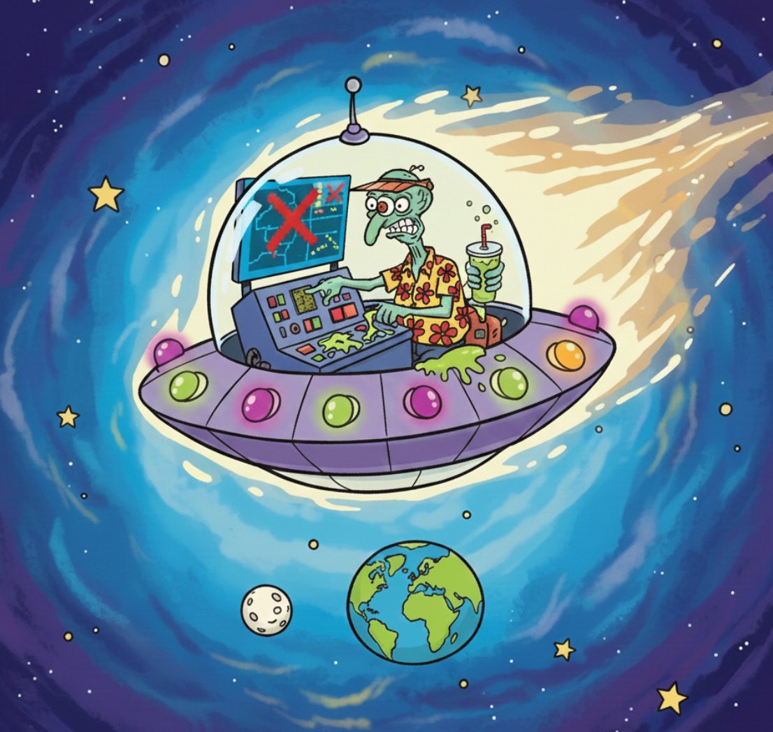 The Alien Comet Rips Past!
thefridayafternoonlampoon.com/articles/the-a…

#aliens #3IAtlas #Extraterrestrials #Space #Spaceships #ancientaliens #fridaylampoons