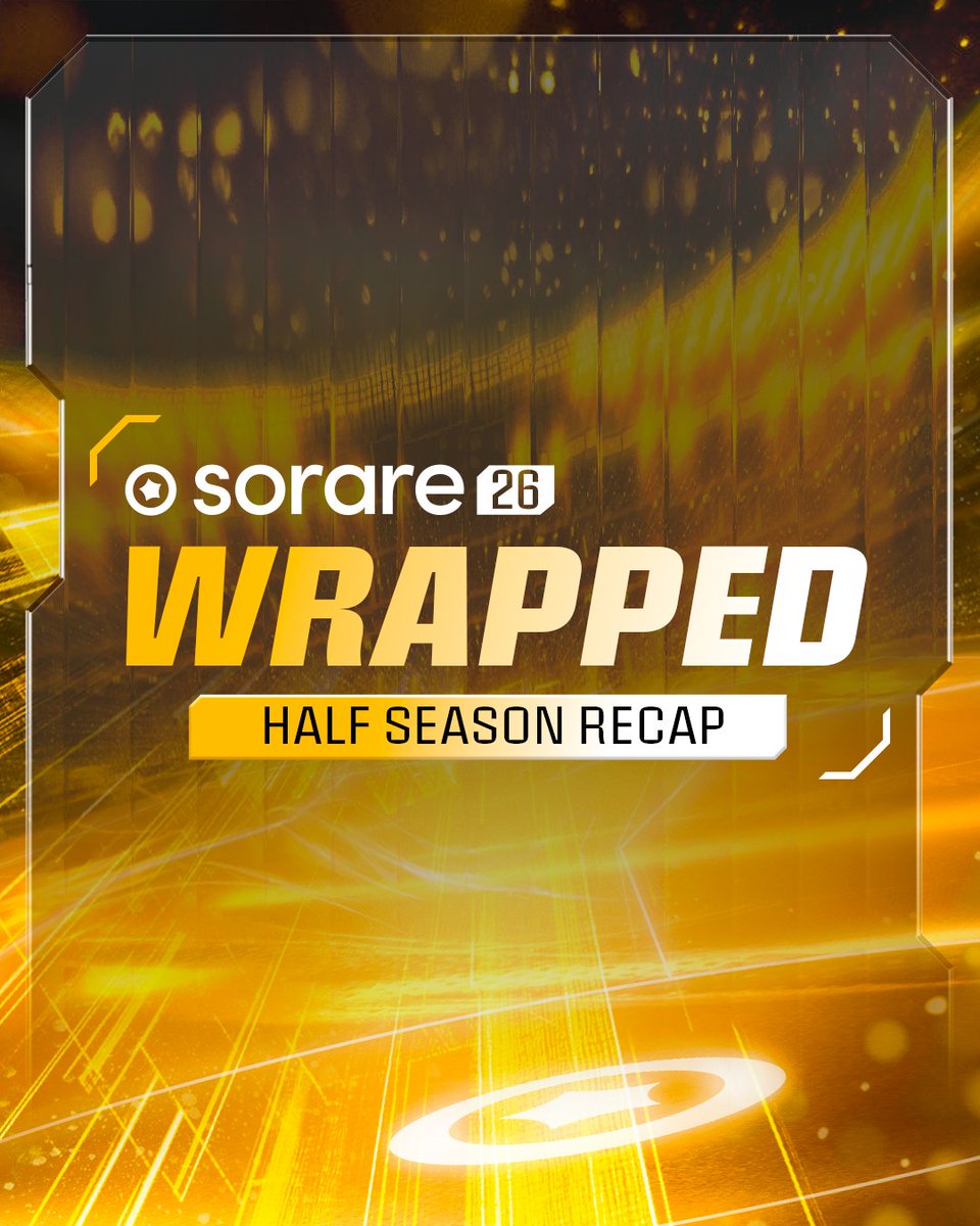 ❄️ SORARE 26' WRAPPED ❄️

Sorare26 launched 5 months ago, now it’s time for a mid-season recap 🔥

Best players. Best managers. Juicy crafting stats...

Let’s dive in 🧵👇