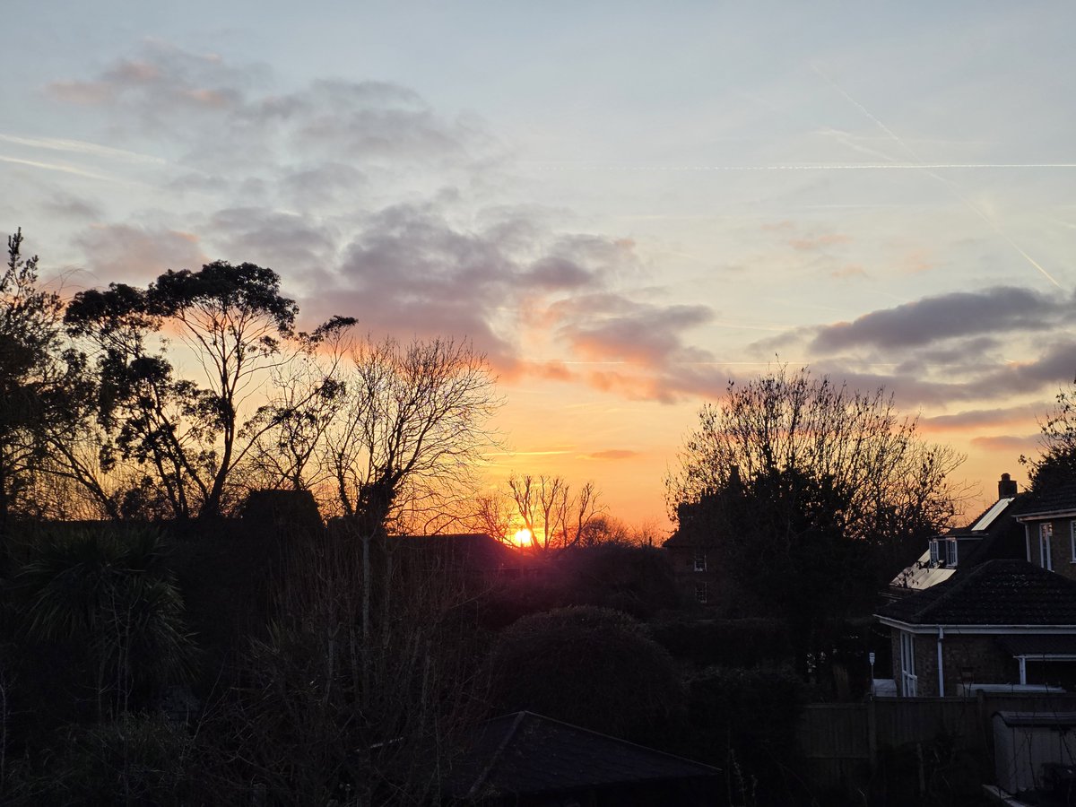 cozycase's tweet image. pretty sunset to end 2025