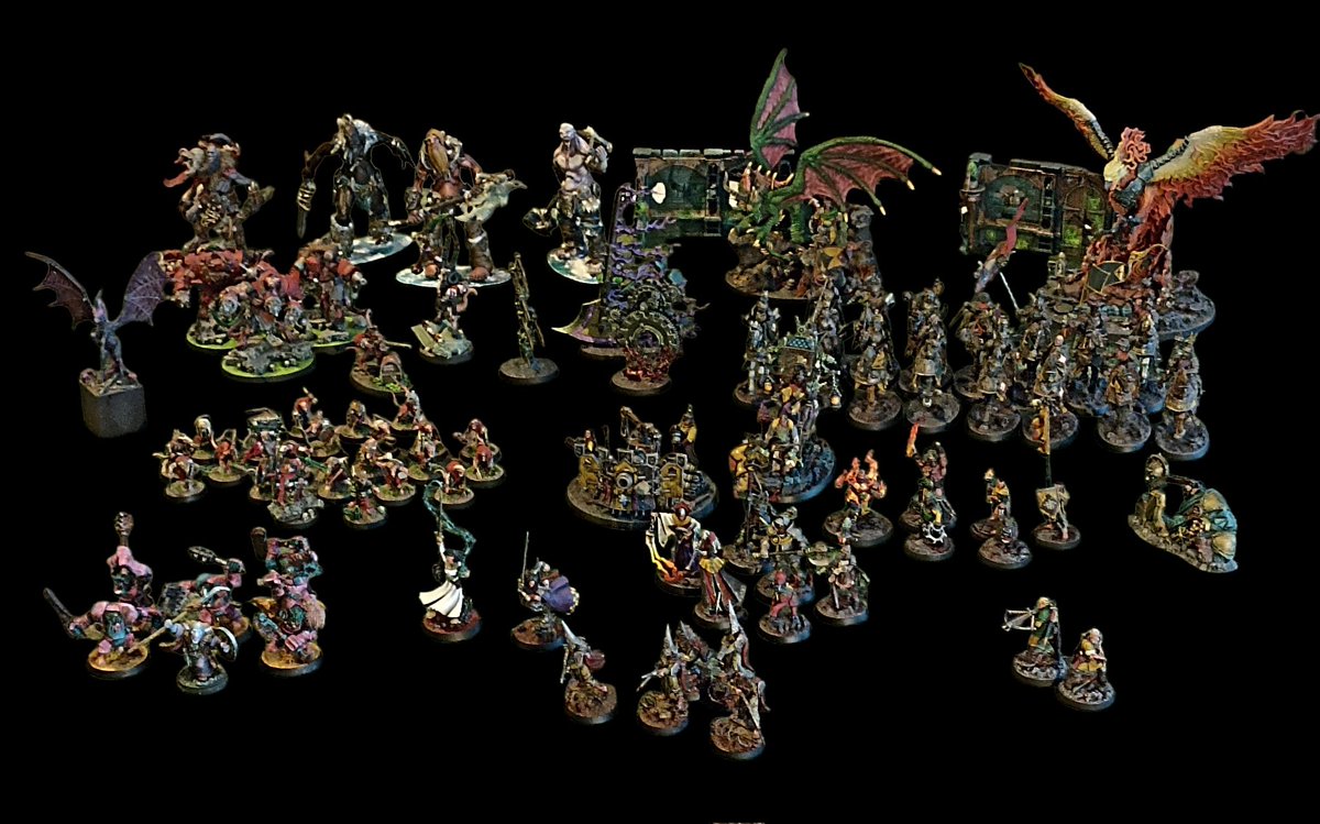 Petit bilan Warhammer pour 2025 :
85 figurines de peintes.
C'est loin d'être mon record mais pour ma défense beaucoup de grands modèles où de figurines complexes assez chronophage à faire (pis un second bébé, ça aide pas)