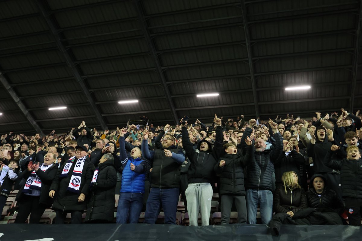 No matter where and no matter when, your support throughout 2025 has been phenomenal - thank you! 🤍

Enjoy New Year's Eve and we'll see 3,000 of you tomorrow at Doncaster. 👊

#bwfc