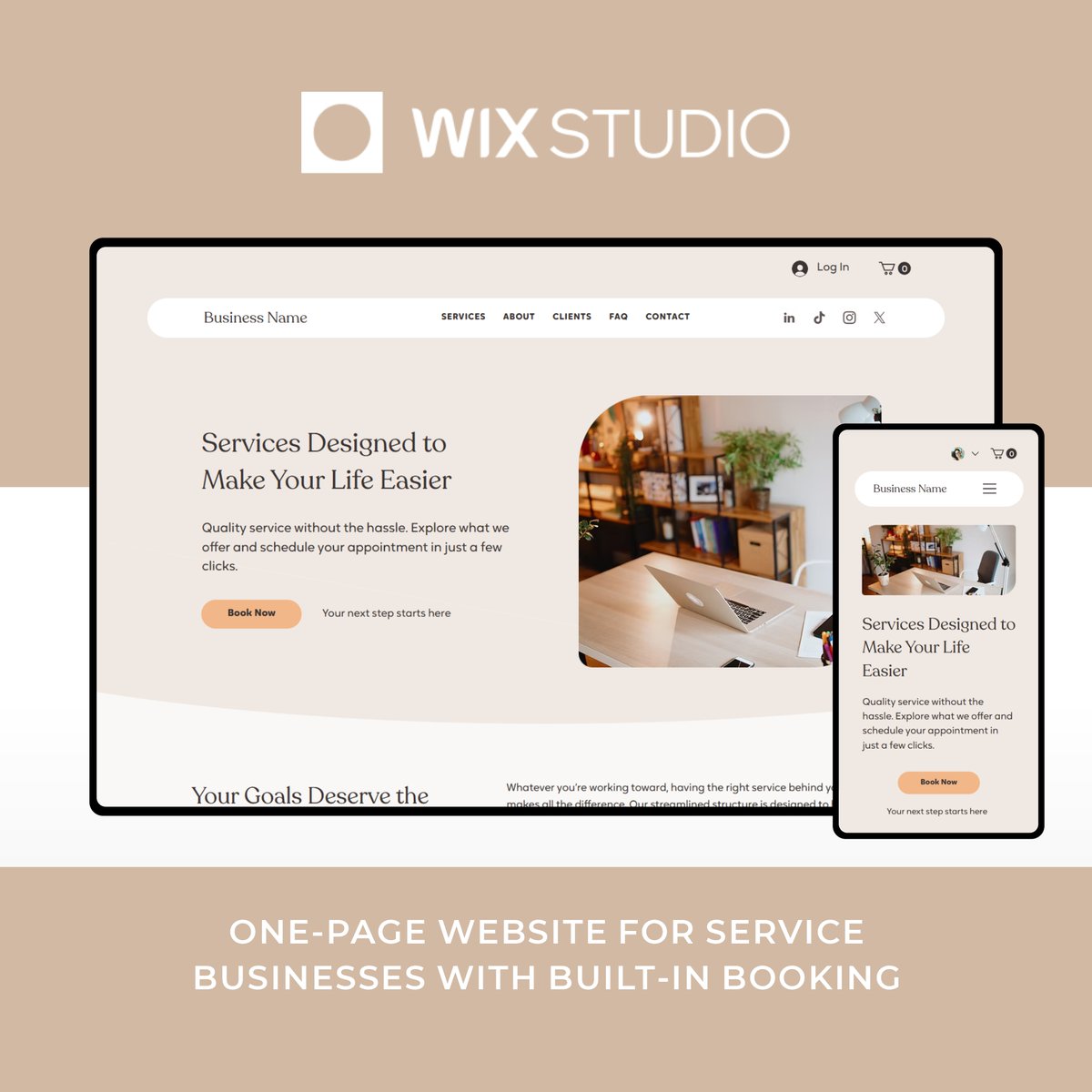 SombrasBlancas's tweet image. One-Page Booking is a clean and modern one-page Wix Studio template designed for service-based businesses that want a clear, professional online presence sombrasblancasdesign.com/shop/one-page-…
#wixwebsite #wixstudio #websitebuilder #websitethemes