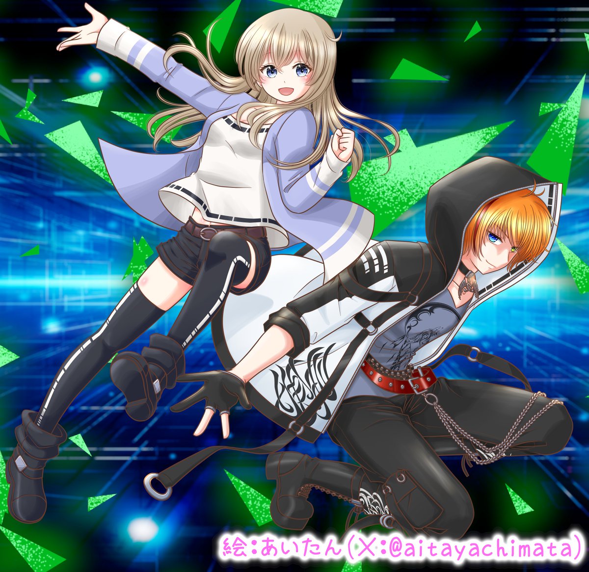 描きました💪あ、背景は描いてないです。