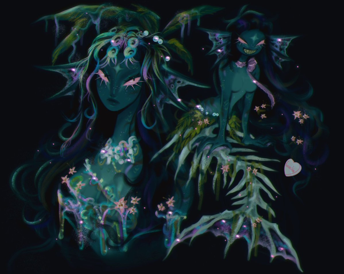 faeurchin's tweet image. thank you for all the support this year ♡ here are some of my fav artworks from 2025 ~