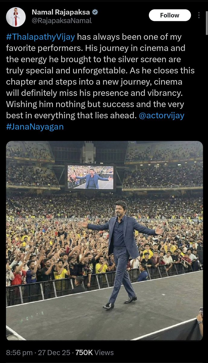 ஈழத்தமிழன், தனி ஈழம்ன்னு வாய் கிழிய பேசிட்டு, பல லட்சம் ஈழத்தமிழர்களை அழிச்ச ராஜபக்சே மகன் சப்போர்ட் பண்ற கட்சிக்கு முட்டு குடுத்துட்டு இருக்கான்,

இனப்பாசம், ஈழப்பாசம்னு இவன் சொன்னதுலாம் வெறும் நாடகம்தான் போல.