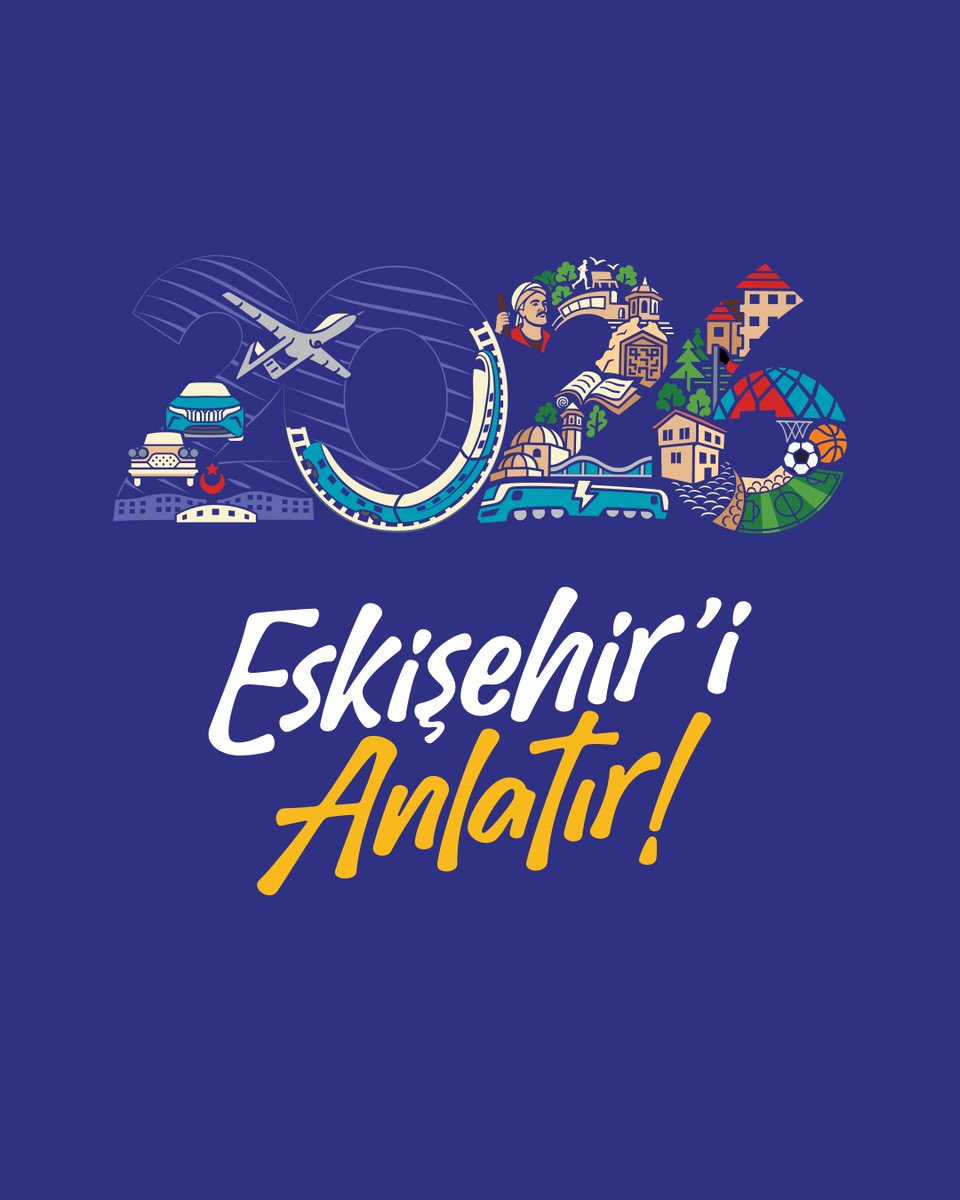26’nın uğuruyla, “Bize her 26, Eskişehir’i anlatır…” 🖤❤️   
 
2026 yılının siz değerli hemşehrilerimize ve kıymetli ailelerinize sağlık, mutluluk ve esenlikler getirmesini diliyor, hep birlikte olduğumuz nice yıllar diliyorum. 😊   
 
Yeni yılın kutlu olsun Eskişehir... ❄️