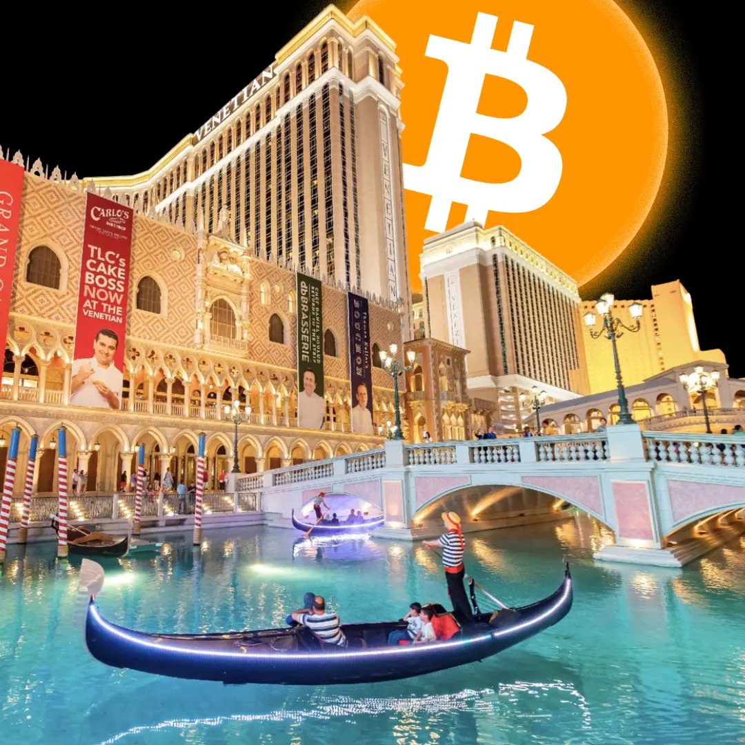 PERKS TO STAYING AT THE VENETIAN DURING BITCOIN 2026: ✓Spa and wellness  facilities ✓No commute to the venue ✓Hotel room WiFi in the expo hall ✓15%  OFF all ticket types Lock in