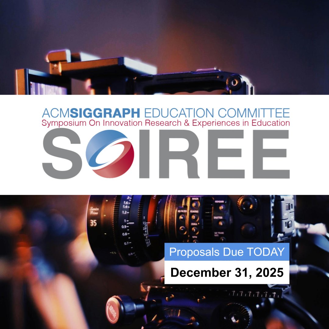 ACM SIGGRAPH Education Committee tweet media