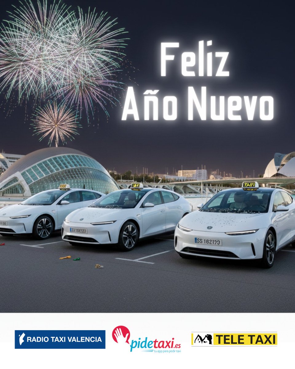 Que el 2026 venga lleno de nuevos destinos, buenos trayectos y sonrisas compartidas. 🚖✨

🥂¡Feliz #AñoNuevo! Que cada trayecto sume grandes historias. 🎆💫

#FelizAñoNuevo #Bienvenido2026 #NuevosDestinos #MomentosQueCuentan #FinDeAño #Ilusión2026 #Nochevieja