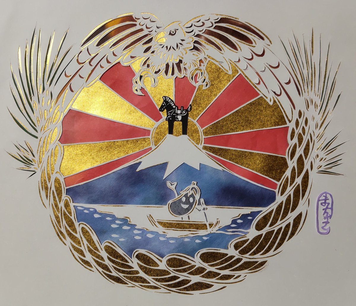 切り絵描き・川瀬雅子(まちゃこ) (@MKawaw) / Posts / X