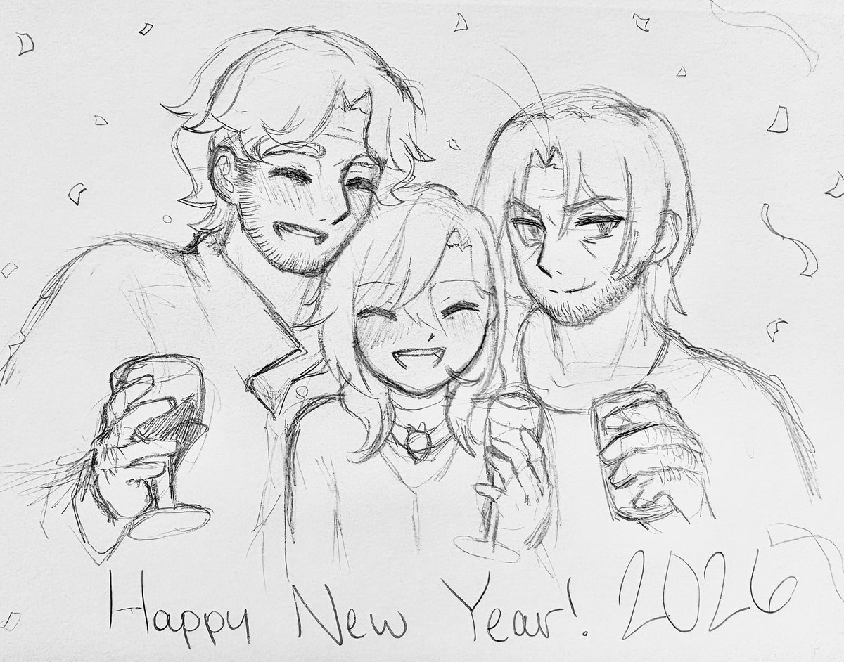 pilot_b0x's tweet photo. happy new year from pilotbox! here’s to another year of these three 🥂🌟🐴🍓
#mouthwashing #pilotbox https://t.co/oGMqXGwKfi