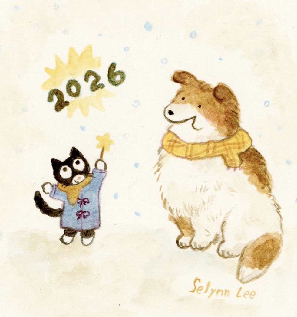 selynndraws's tweet photo. 새해 복 많이 받으세요🌟 https://t.co/Ko4MrNvIwy