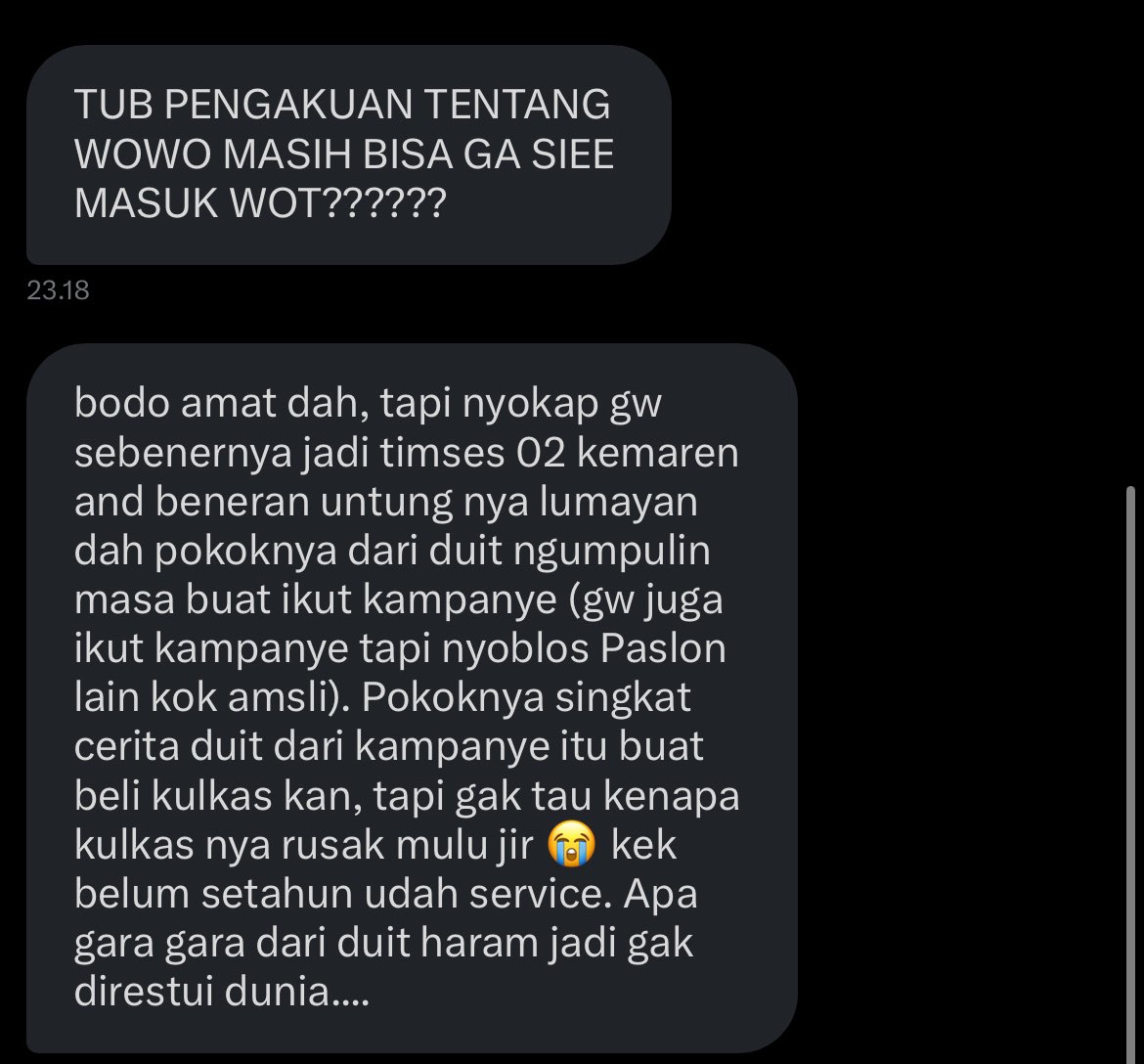 tubirfess's tweet photo. 3. Kaga ada yg berkah gw bilang jg apa https://t.co/PDwCIptcu4