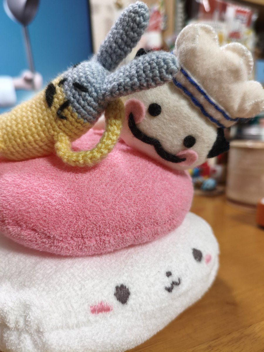 ooharu's tweet photo. 今年ものんびりね ♪ https://t.co/65rNpuTirL