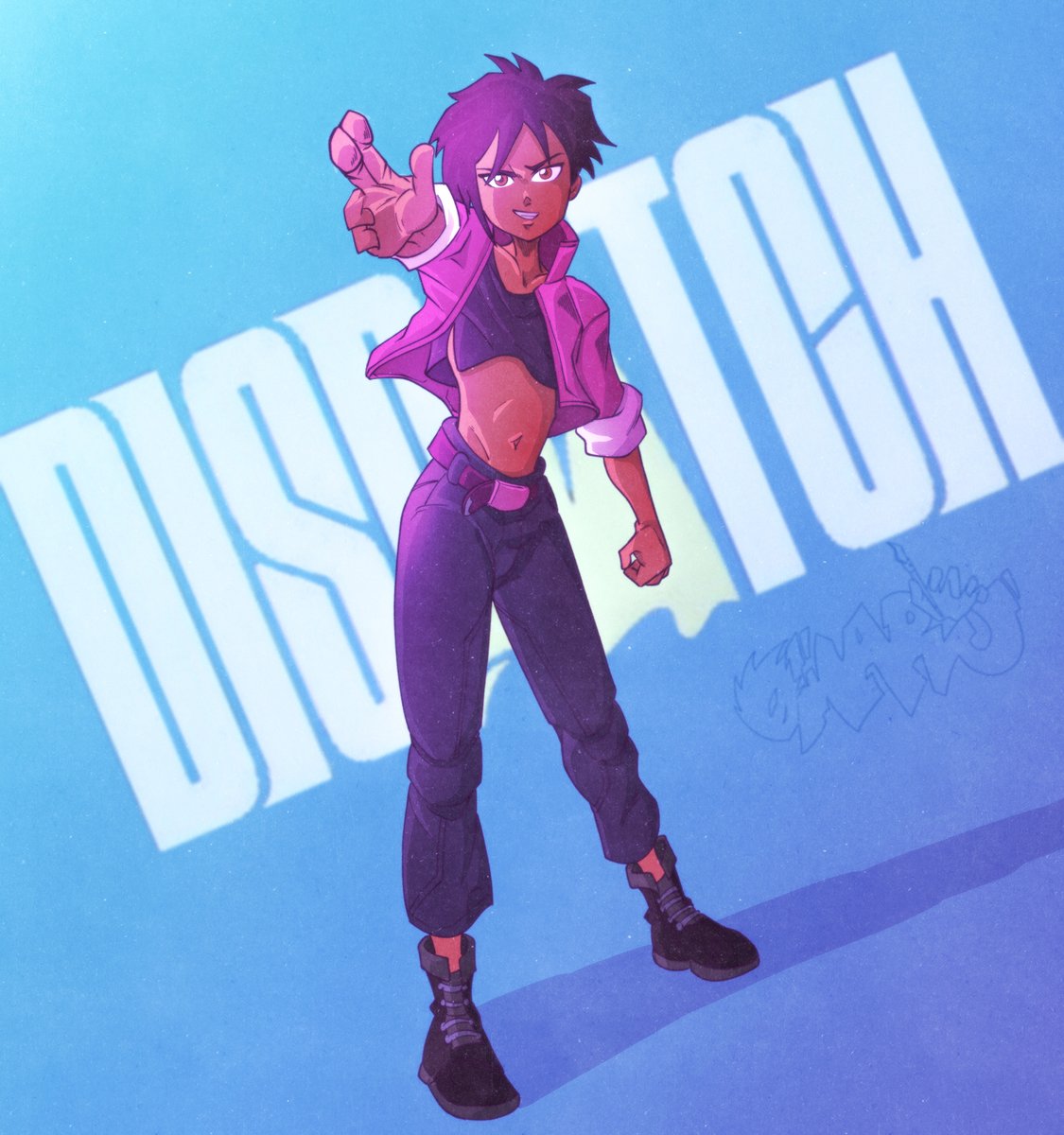 #invisigal #dispatch #videogames #gaming #fanart #comic #art #drawing #illustration #artwork