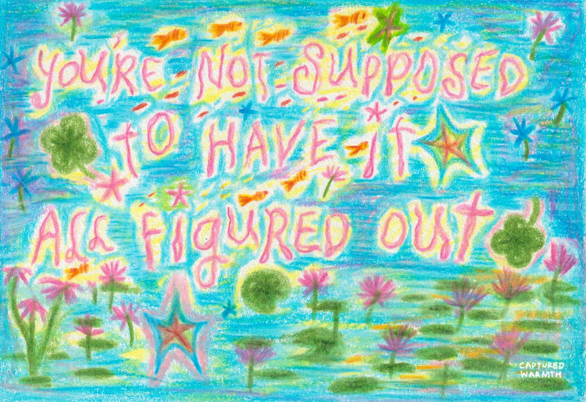 capturedwarmth's tweet image. here's to giving ourselves a lot more grace