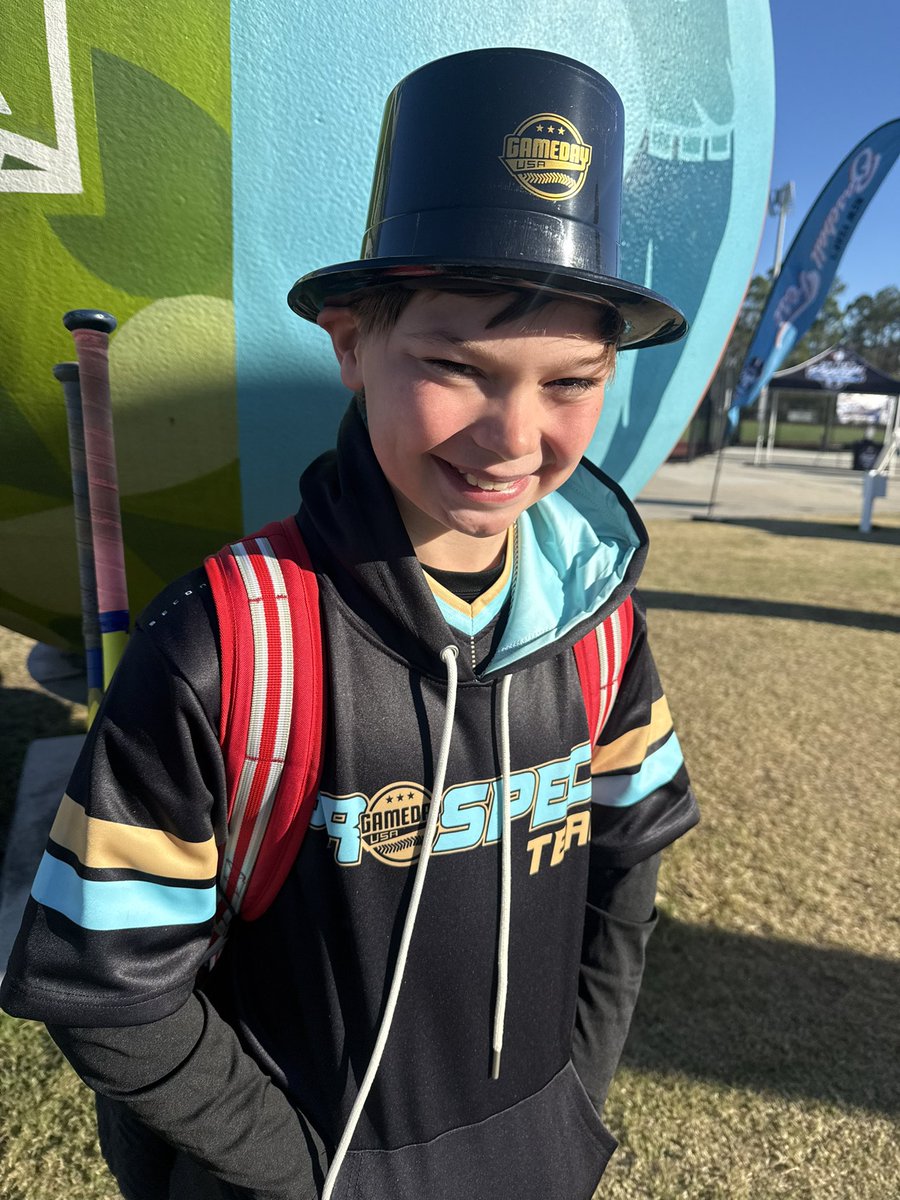 GameDayUSA's tweet photo. 👊Congrats to 11U PROSPECT Team player Tyler Green from Chesterfield, Virginia!  He blasted his first career GRAND SLAM here at BaseballFest in Panama City Beach!

#GameDayUSA #BaseballFest #PROSPECTTeam #NewlyMinted #PlayPCB #HappyNewYear #NYE2025 https://t.co/XuCSj0mPeT