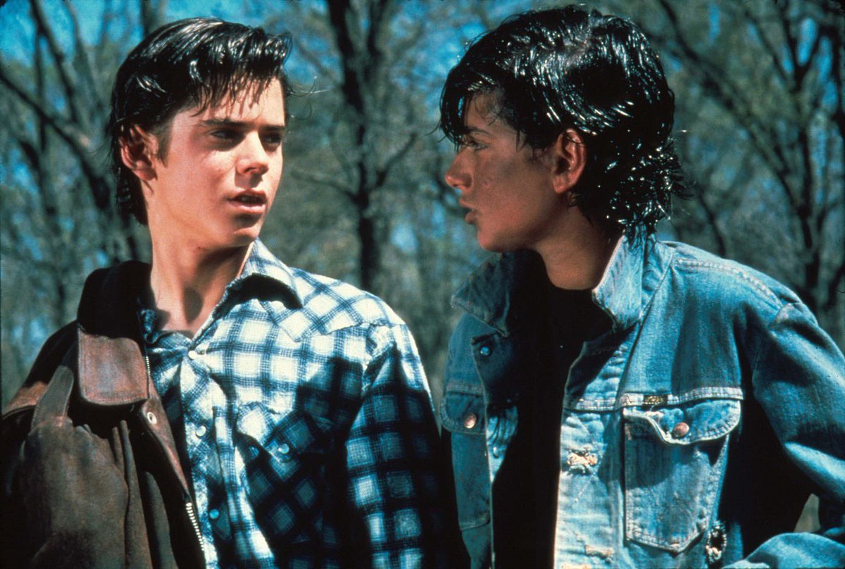 sphereisim's tweet image. jakehoon and the outsiders (1983)

jkhn as rival gang members who find comfort in one another OR jkhn as childhood best friends who try to escape the gang and its cycle of violence.