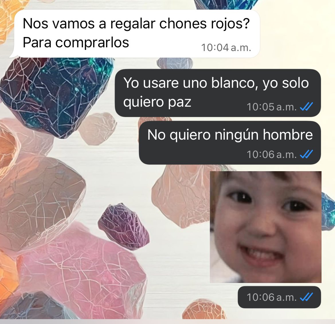 Solo quiero paz y un prospero año nuevo 🫰🏽