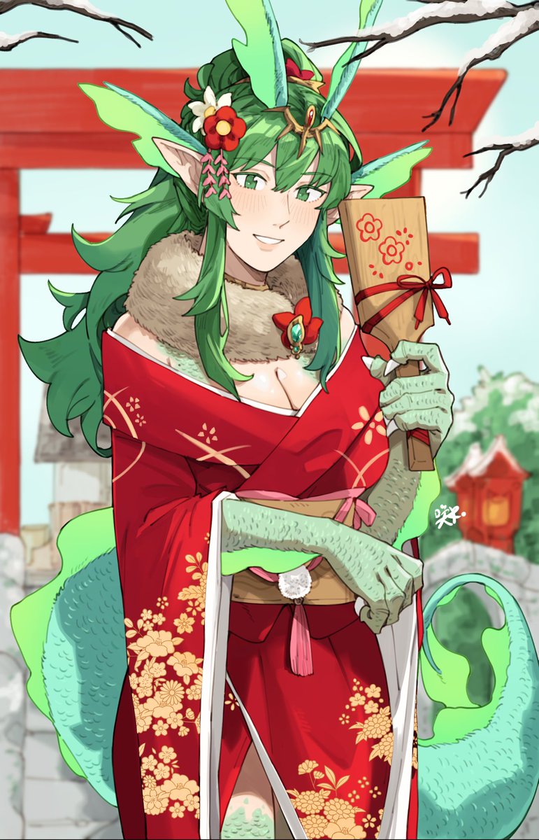 skrmiii's tweet image. New Year's Tiki! 

Wasn't able to make one in time this year but here's one I did before!