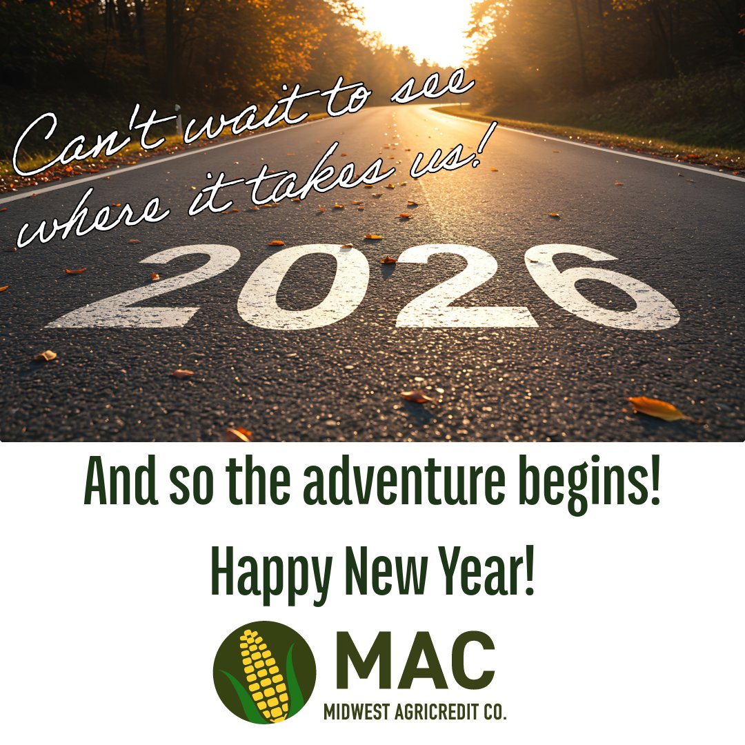 MAC_CropIns's tweet photo. A  sincere "Thank You" to all who partnered with us in 2025.  We  appreciate the opportunity to work alongside you!  

May the new year  bring you much joy and prosperity. https://t.co/aqeaFGs7XL